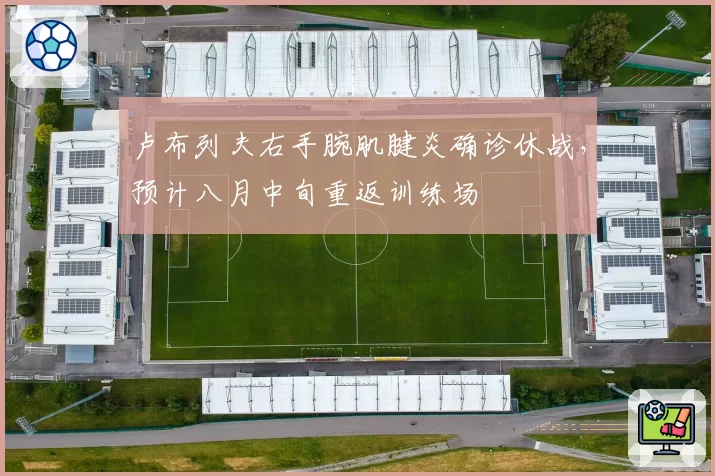 卢布列夫右手腕肌腱炎确诊休战,预计八月中旬重返训练场
